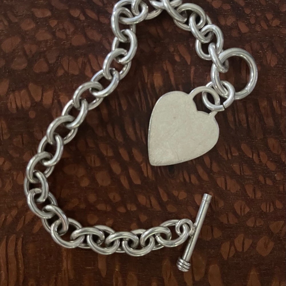 Silver Heart Charm Bracelet and 2 Pendants - Picture 3 of 4